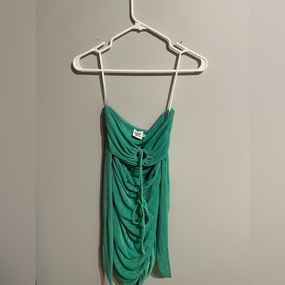 Green princess Polly dress